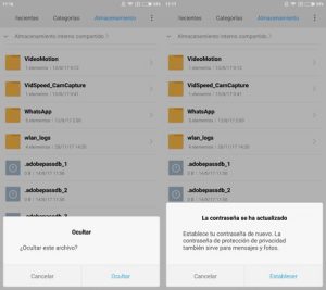 trucos xiaomi ocultar archivos