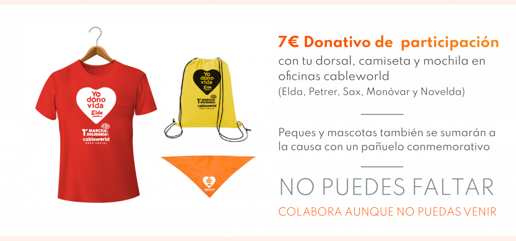 I Marcha Solidaria Yo Dono Vida Elda